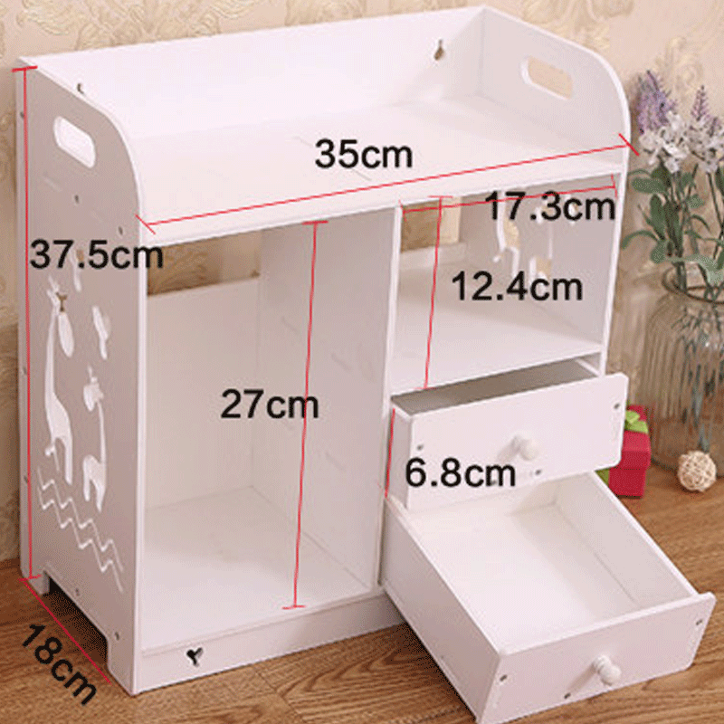 Caja de almacenamiento de escritorio rack de almacenamiento de cosméticos de baño estante de almacenamiento suministros de tocador organizador de rack de almacenamiento de cajón