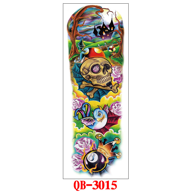 Suministro directo de fábrica pegatinas de tatuaje de brazo completo imagen grande tatuaje pegatinas flor brazo tatuaje pegatinas tatuaje