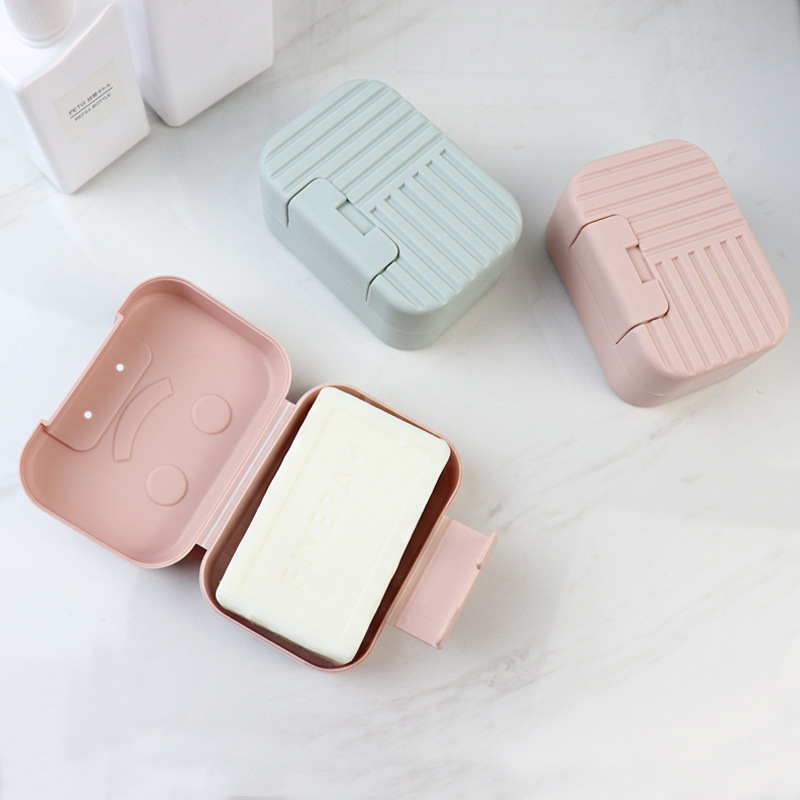 Waterproof soap holder for traveling