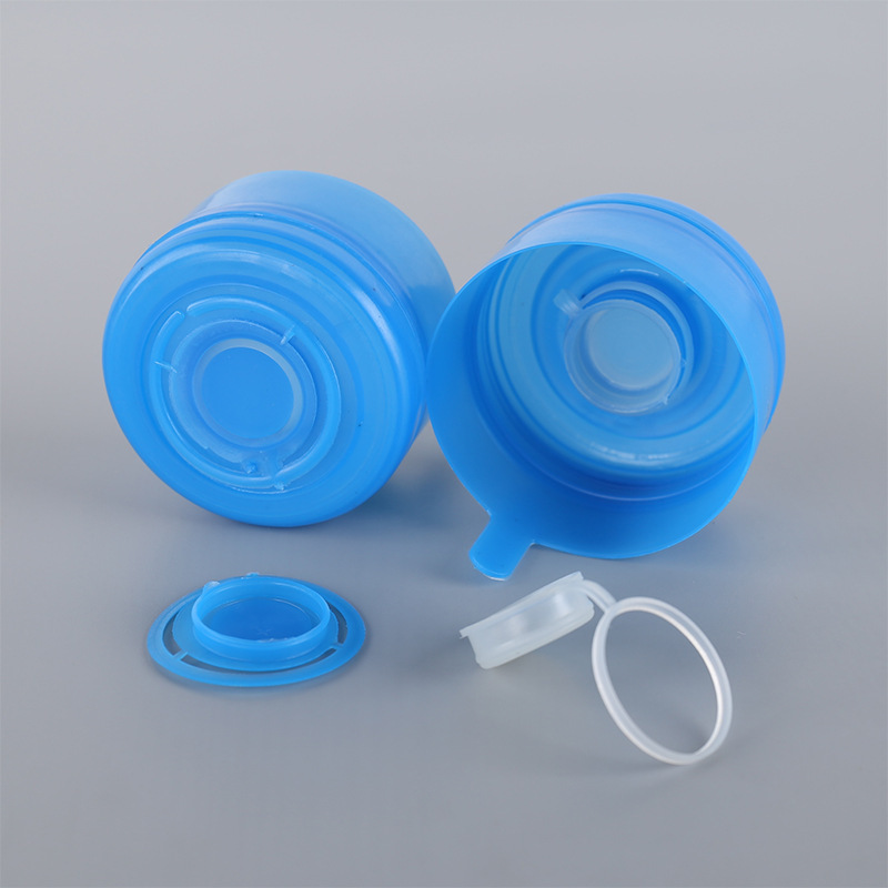 Tapa de barril de agua pura de cinco galones tapa de agua embotellada de plástico dispensador de agua barril grande cubo de agua mineral presión boca cubierta inteligente