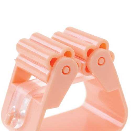 Bathroom punch-free traceless mop hook Bathroom mop clip transparent strong sticky hook mop seat mop rack