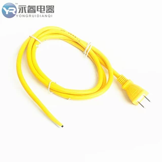 SJO美标橡胶线 SJOW美式橡胶线 电源线带插头国标 3芯线 rvv电线