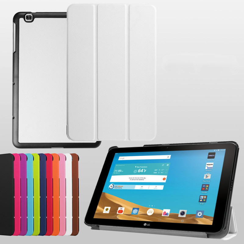 Suitable for LG Gpad2 10.1 inch Tablet PC Protective Case GL V940 Custer Trifold Bracket Leather Case