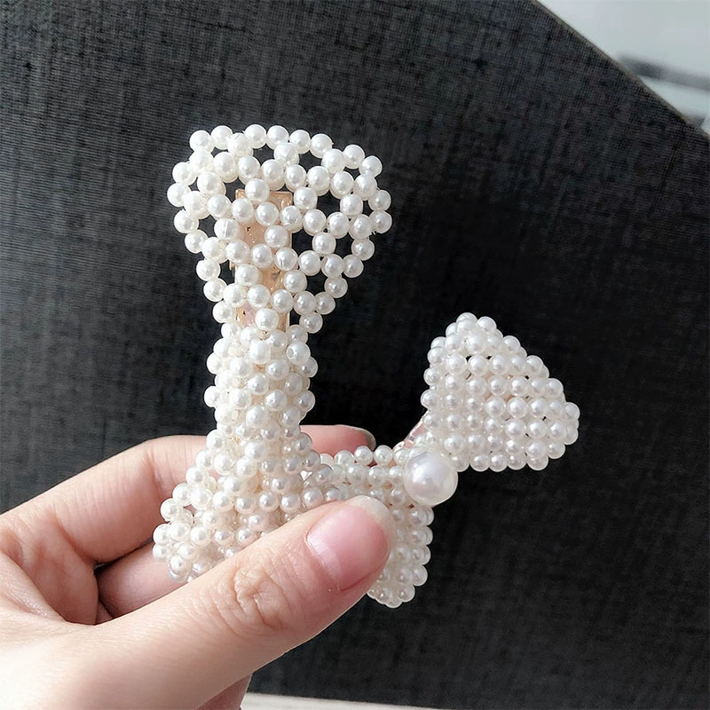 Бренд hairgrip из жемчуга, креветочная булавка, аксессуар для волос, прямая продажа фабрики, интернет-знаменитость, оптовая торговля