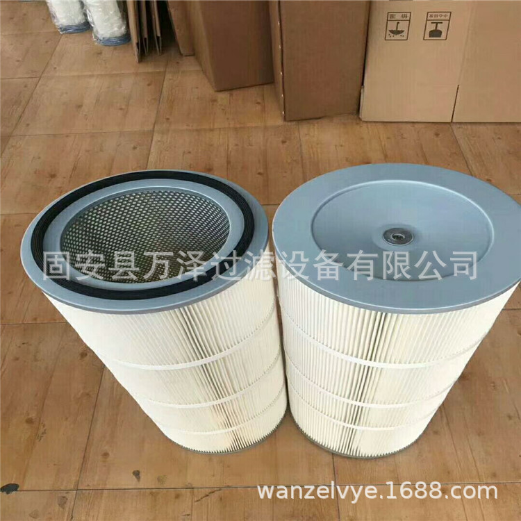 万泽供应集尘机除尘滤筒 3260粉尘滤芯 滤布滤筒滤芯