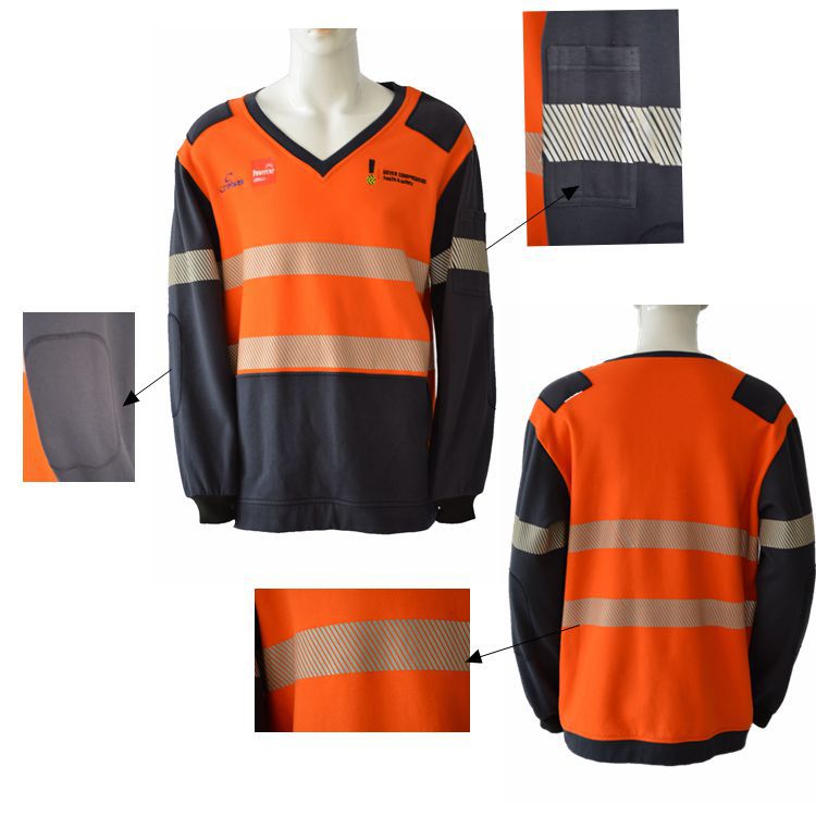 腈棉阻燃面料  拼色腈纶棉阻燃运动衫 腈纶棉混纺防火阻燃面料