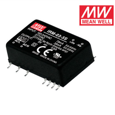 明纬IRM-03-12可选 3w微型交流变直流供应器