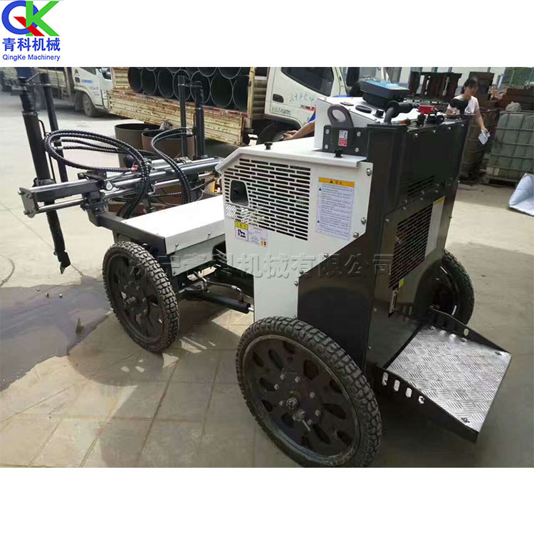 手扶混凝土激光整平机 楼层工程混凝土摊铺机 室内小型地面平整机