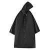 Fashionable street matte raincoat, increased thickness, wholesale