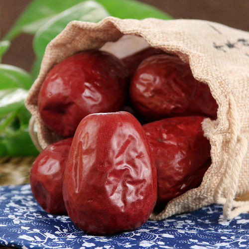 Eggs Jujubes Xinjiang Hotan Jujubes Wash-Free Dried Fruit Bulk Wholesale 500g Bagged for Cooking Porridge Consumption
