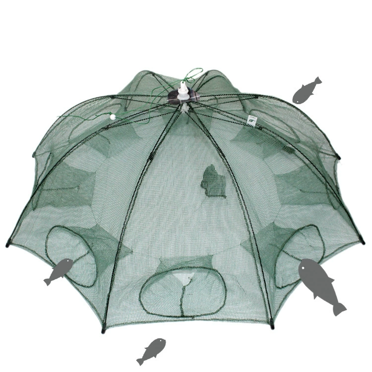 Рыболовная сеть зонтик Клетка Складная рыболовная сеть клетка для креветок рыболовные снасти рыболовная сеть клетка для крабов зонтичная сеть клетка для ловли креветок креветочная сеть ручная кастинговая сеть