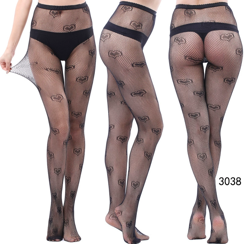 Ретро кружевные сетчатые колготки, модные sexy полупрозрачные колготки, один размер (155–170 см)