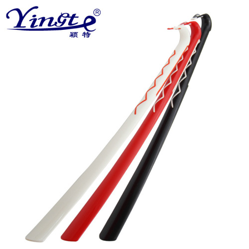 Yingte maternity shoe slipper plastic long-handled shoehorn for wearing shoes without asking anyone to lift shoes, hotel supplies, home daily use