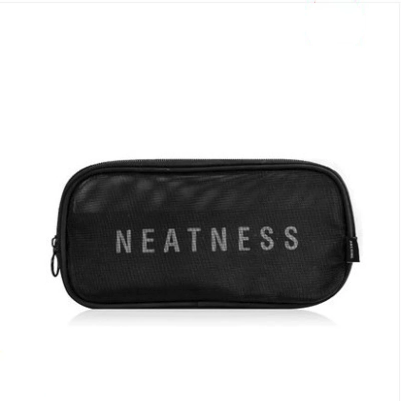 Органайзер bag travel pouch, дышащая сетка сверху, молния, маленький/средний/большой, мультицвет