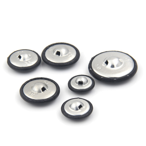 High-end leather dark eye bag buttons, sofa soft bag buttons, high-end leather casual windbreaker buttons