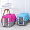 Plastic pet air box cats and dog consignment box dog cages Portable air box wholesale