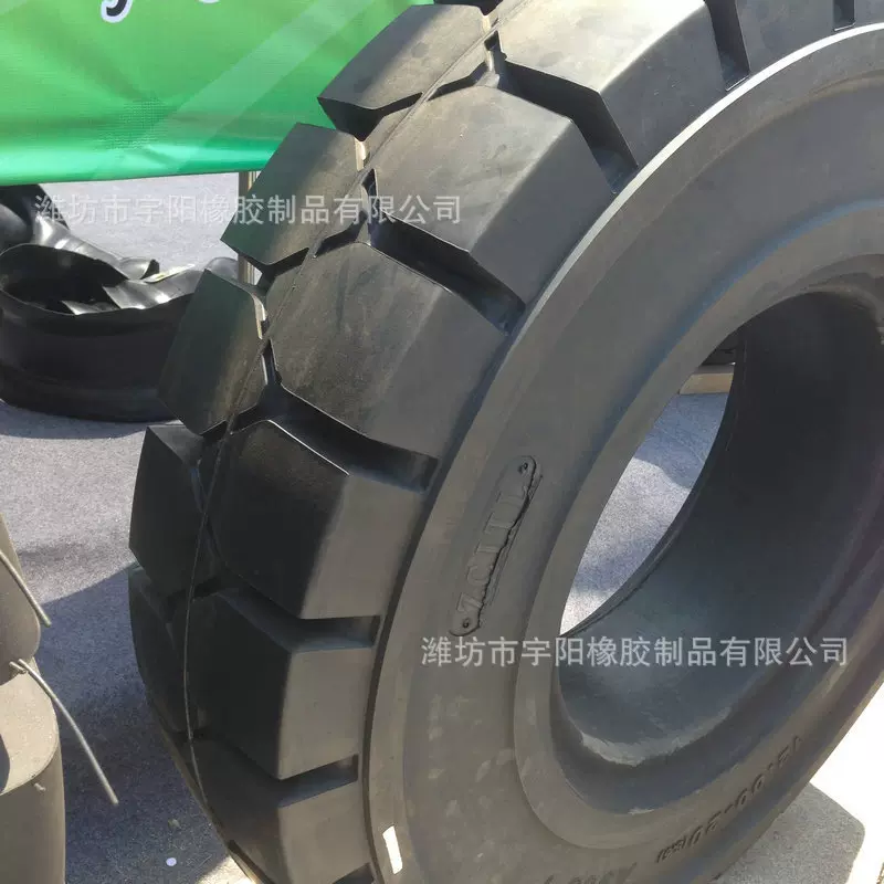 工程机械实心轮胎 12.00-20叉车轮胎 1200-20