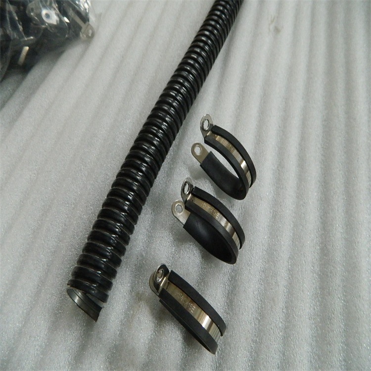 R型包胶金属管夹 DIN3016标准不锈钢紧固件