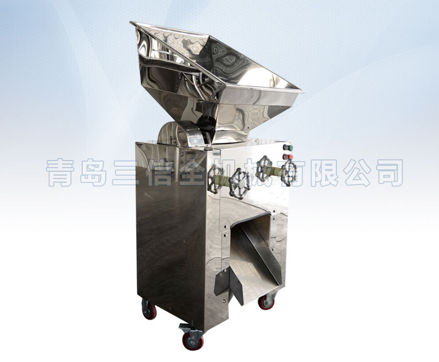 小型辣椒碎辣椒对辊粉碎机食品级高效节能安全快速粉碎