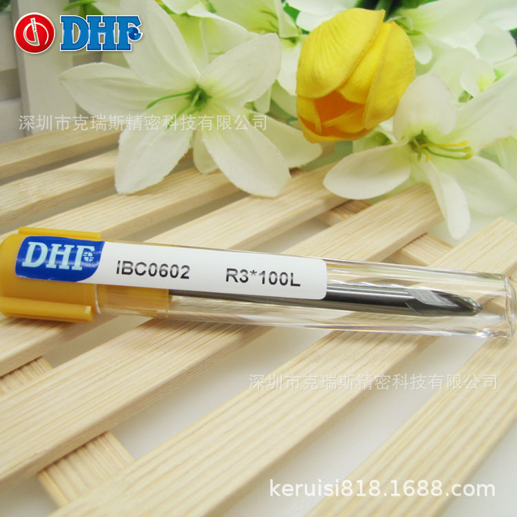 DHF铝用 圆头立铣刀 球刀 IBC0602 R3*100L