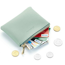 PU皮男女通用零钱包 高端时尚钥匙包 头层牛皮收纳包