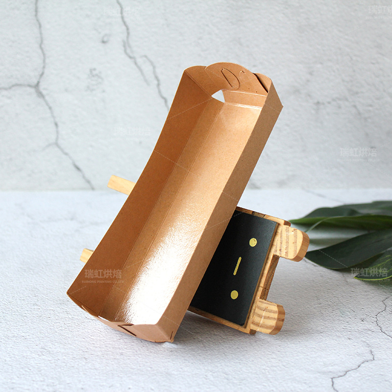 豆蓉烧牛皮纸托西点包装盒绿豆糕纸托烘焙包装面包托蛋糕托现货