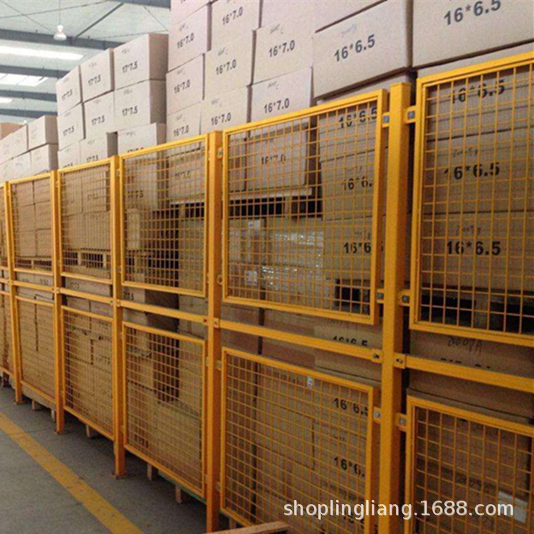 临时隔离围栏现货车间隔离防护网 仓库隔离围网  厂区货物隔离网
