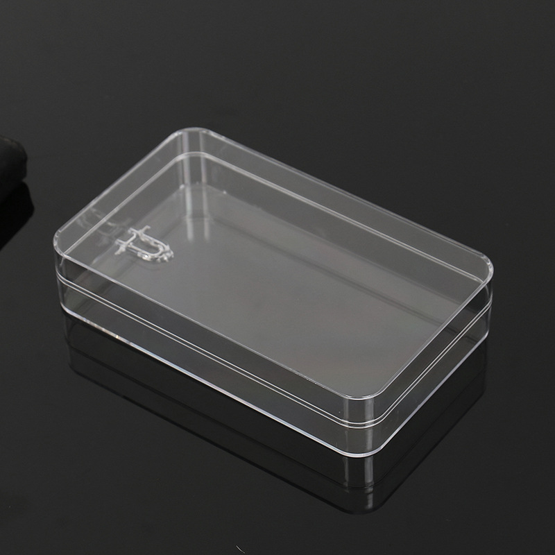食品文具工具数据线移动电源电子产品配件透明盒高透塑料水晶盒子