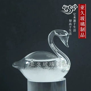 新款天鹅风暴瓶 天气预报瓶 玻璃工艺品礼品 支持定制 量大从优