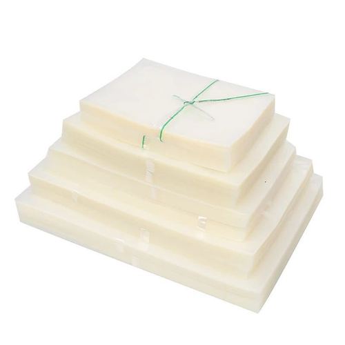 Width 11*30cm16 mercerized surface vacuum bag food flat mouth plastic bag thickened sausage meat packaging custom bag manufacturing