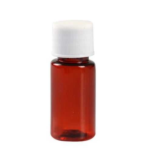 Brown plastic bottle 10 20 30 50ml lotion bottle essential oil cosmetics bottle sample empty bottle