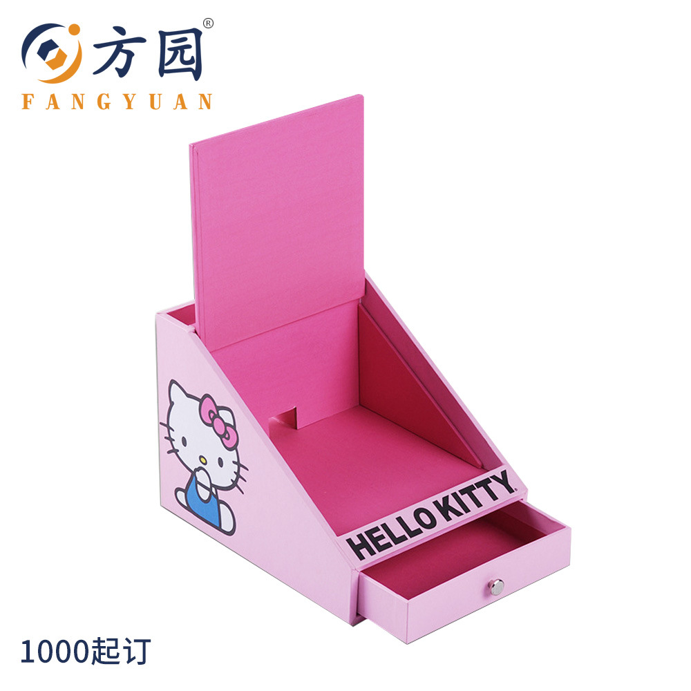 厂家供应多层粉色滑梯型礼品盒礼物盒 儿童款生日创意小礼盒