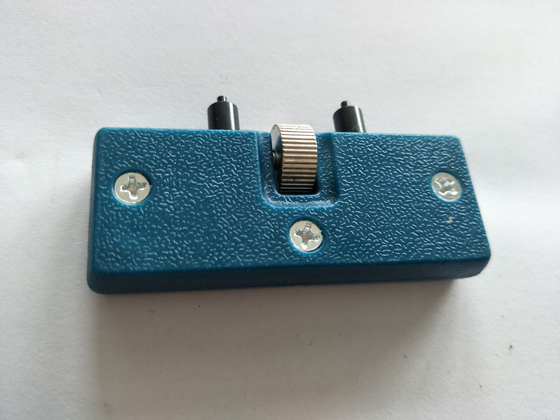 Herramienta de reparación de relojes portátil de dos patas de gran diámetro reloj abridor de reloj tapa trasera abridor herramienta de cambio de batería