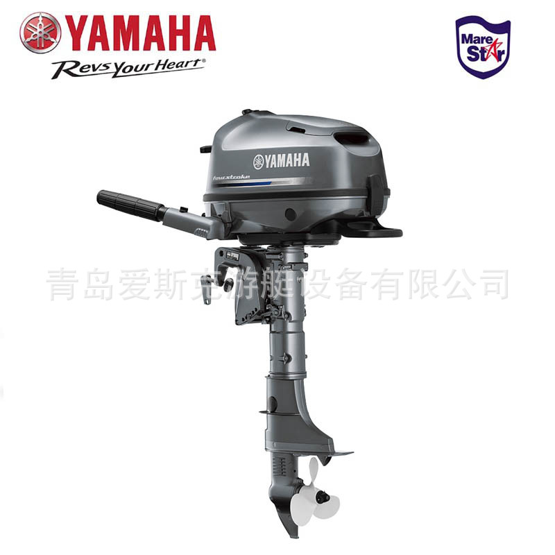 雅马哈船外机4冲程6马力 外挂机舷外机挂桨机