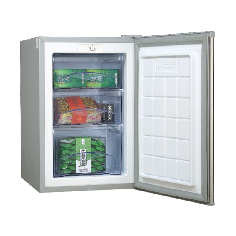 BD-60 de garantía nacional refrigerador congelado completo helado té de una sola puerta congelador doméstico congelador