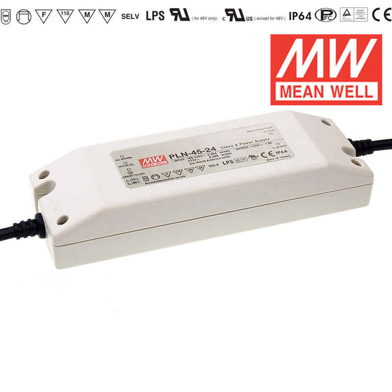 明纬PLN-45-48可选 45w驱动电源