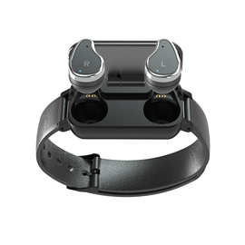 T89智能手环耳机TWS双耳通话心率血压测量计步运动消息提醒