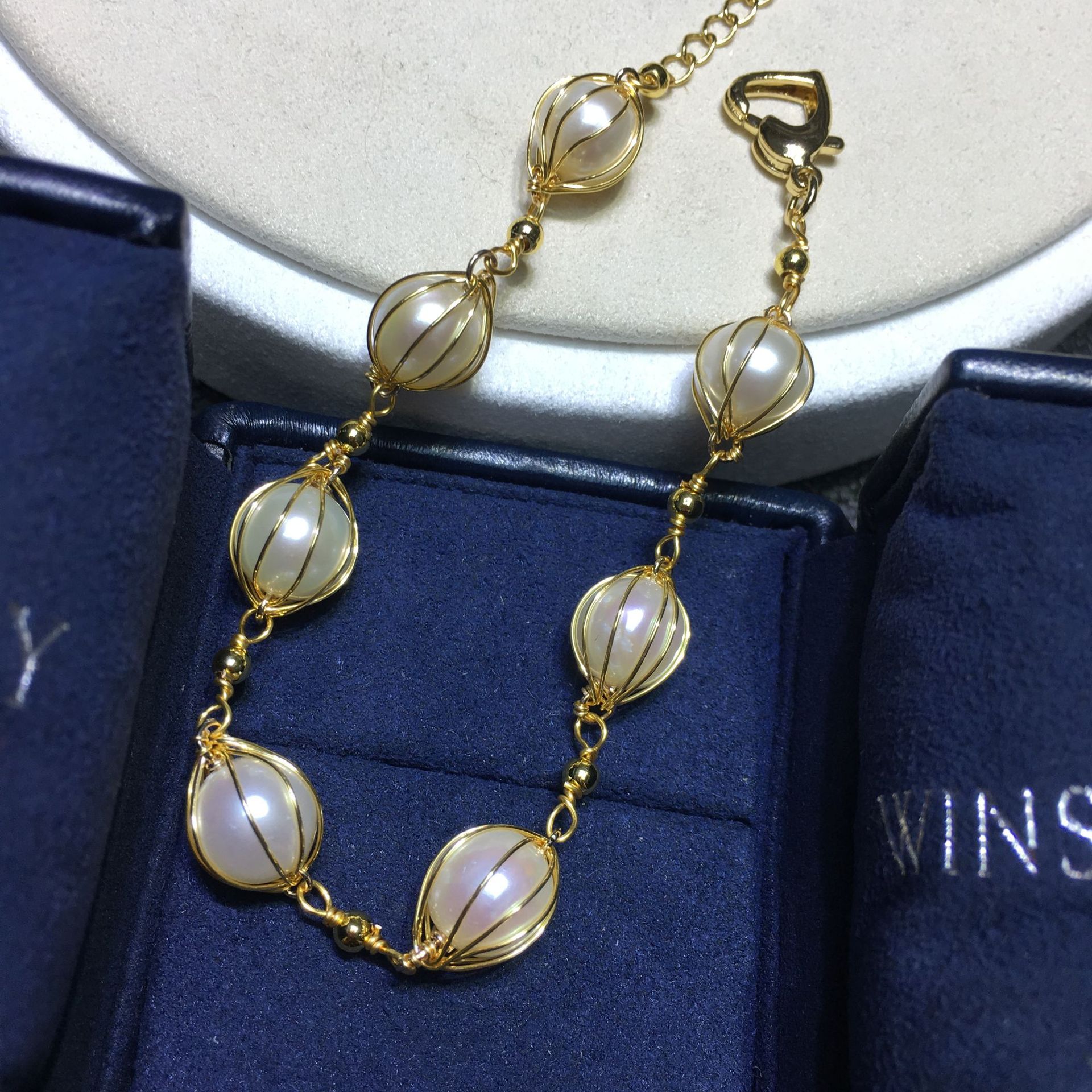 14Kע���֯���������鵭ˮ�����������������װ ���ҹ�Ӧ