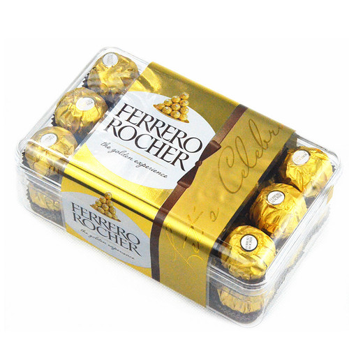 Italian Import Ferrero Rocher Almond-Filled Chocolate T30 Gift Box Valentine's Day Gift