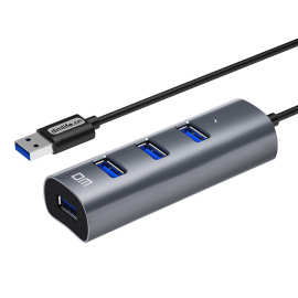 DM USB分线器 CHB009 4口USB3.0 铝合金材质 HUB集线器