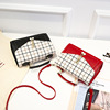 Fashionable small bag for leisure, bag strap, shoulder bag, simple and elegant design, Korean style