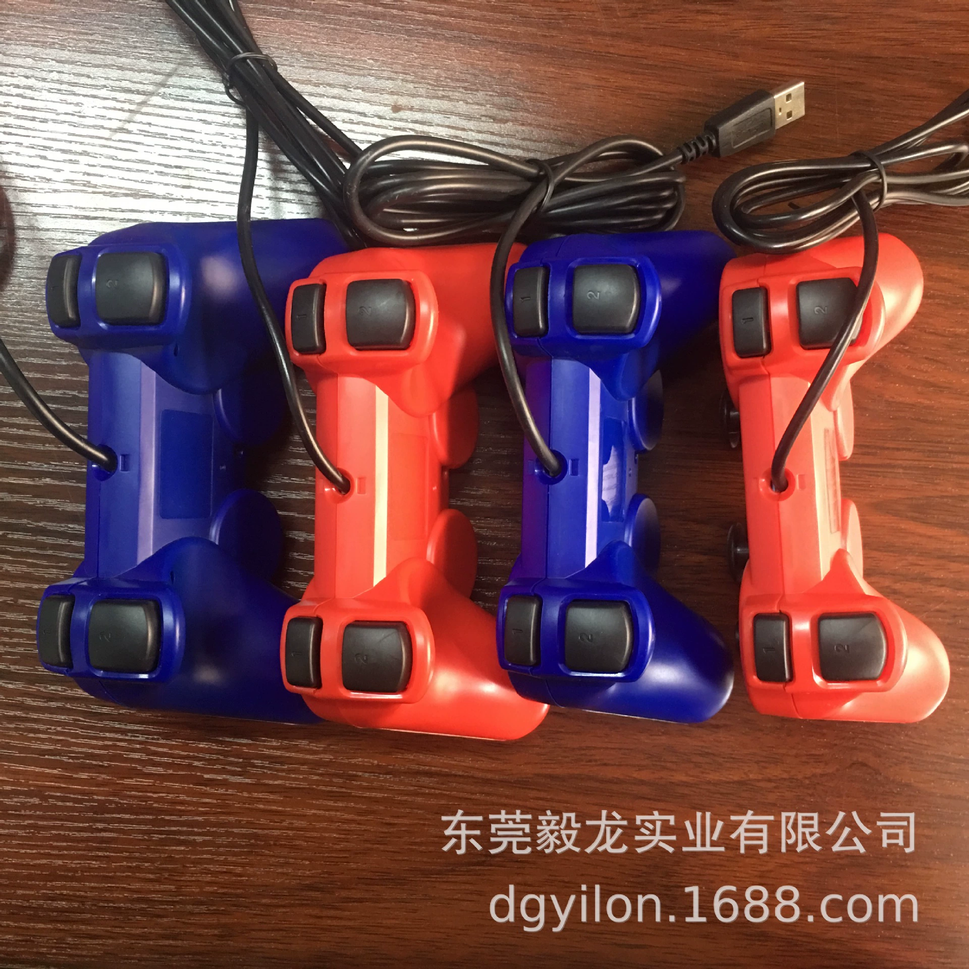 [USB-геймпад PS2 внешне одно-дорожечный проводной контроллер для ПК, аркадный джойстик, проводной геймпад]