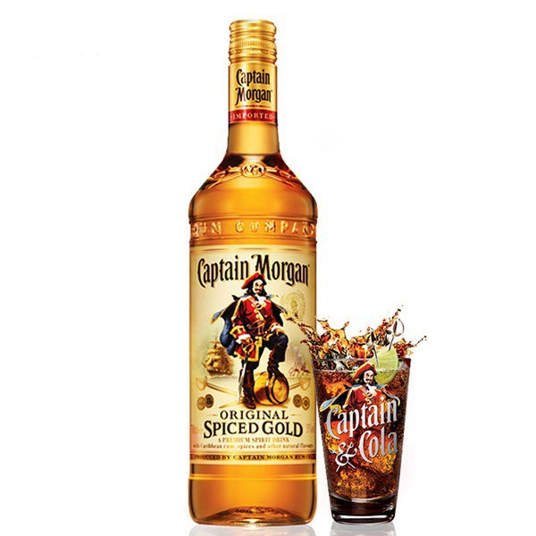 Captain Morgan Gold Rum 700ml single bottle