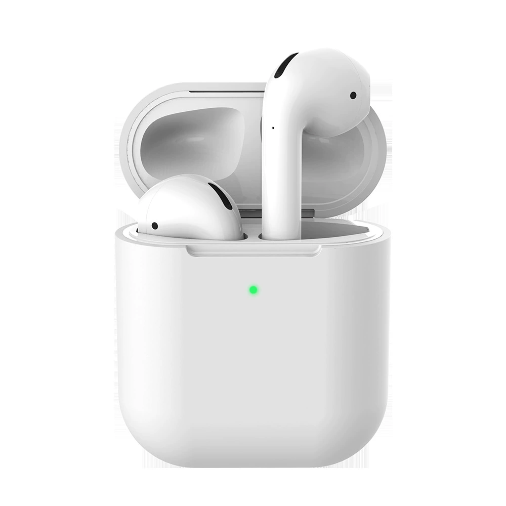 Apple, беспроводный защитный чехол, защитный силикон совместимый с наушниками, bluetooth, защита от падения