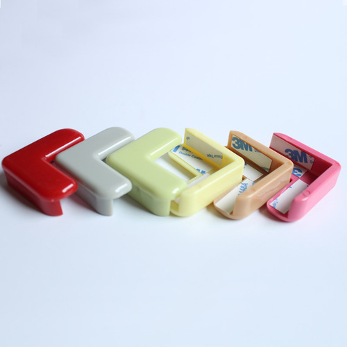 Child safety anti-collision corner Colorful silicone table corner anti-collision corner protector L-shaped thickened right-angle window corner protective cover