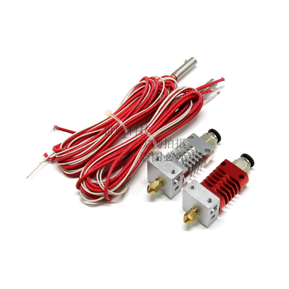 3D цельнометаллический комплект удаленного экструдера Wade с J-головкой Hotend CR8 / CR10 для V6 1,75