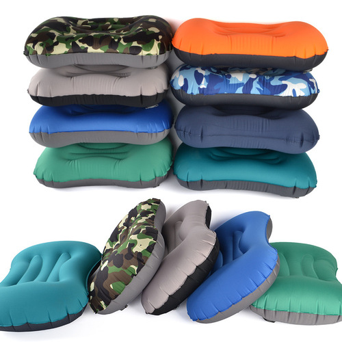 Outdoor indoor nap travel TPU travel inflatable pillow lumbar pillow inflatable blow pillow air pillow lumbar pillow