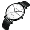C069 black shell white face black net band