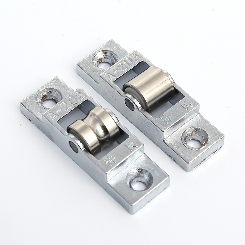 长期供应批发生产定  制A-202  A-203 单轮铝合金滑轮配件量大价