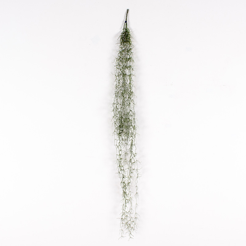 Artificial pared colgante flor ratán Flor al por mayor pared de la sala de estar de aire hierba pared colgante falso Vine falso planta verde fábrica Venta Directa